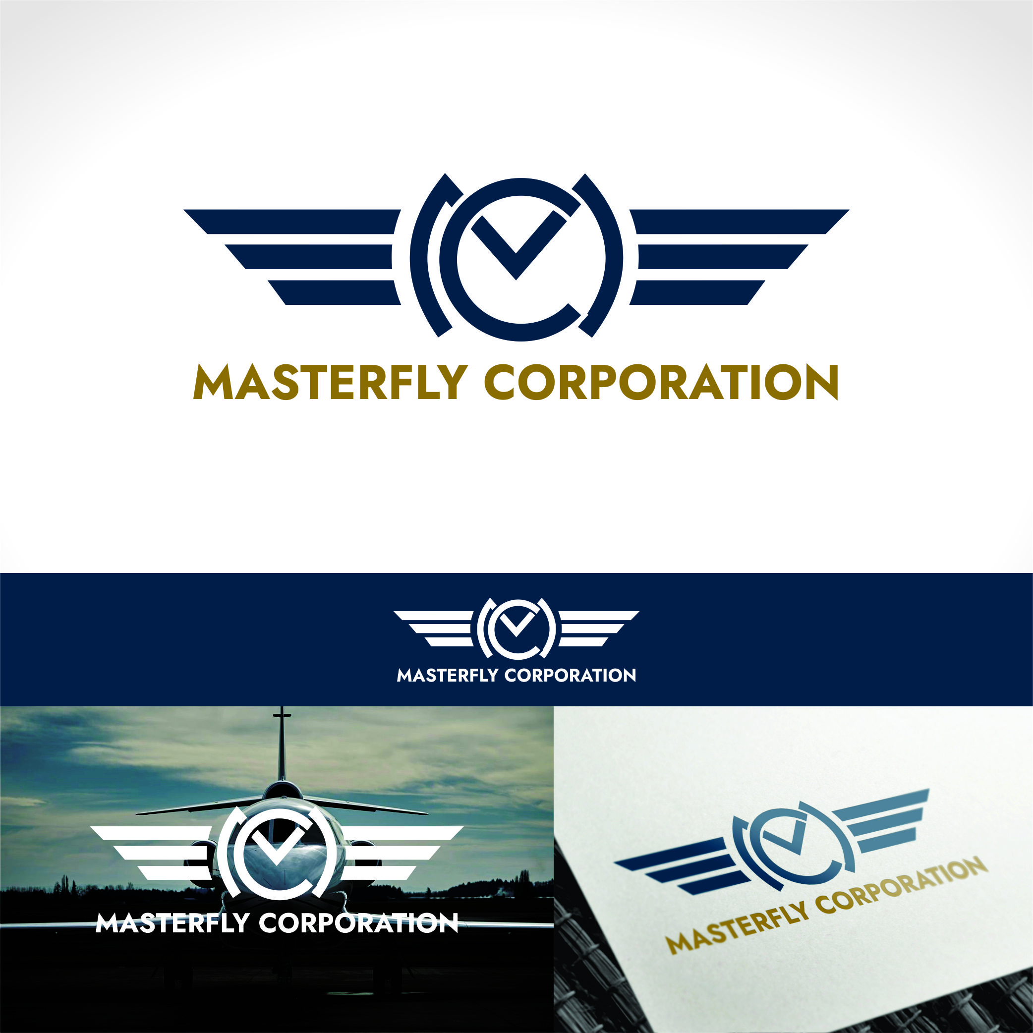 Logo Design by Nicolene Barnard for Masterfly Corporation | Design #26254152