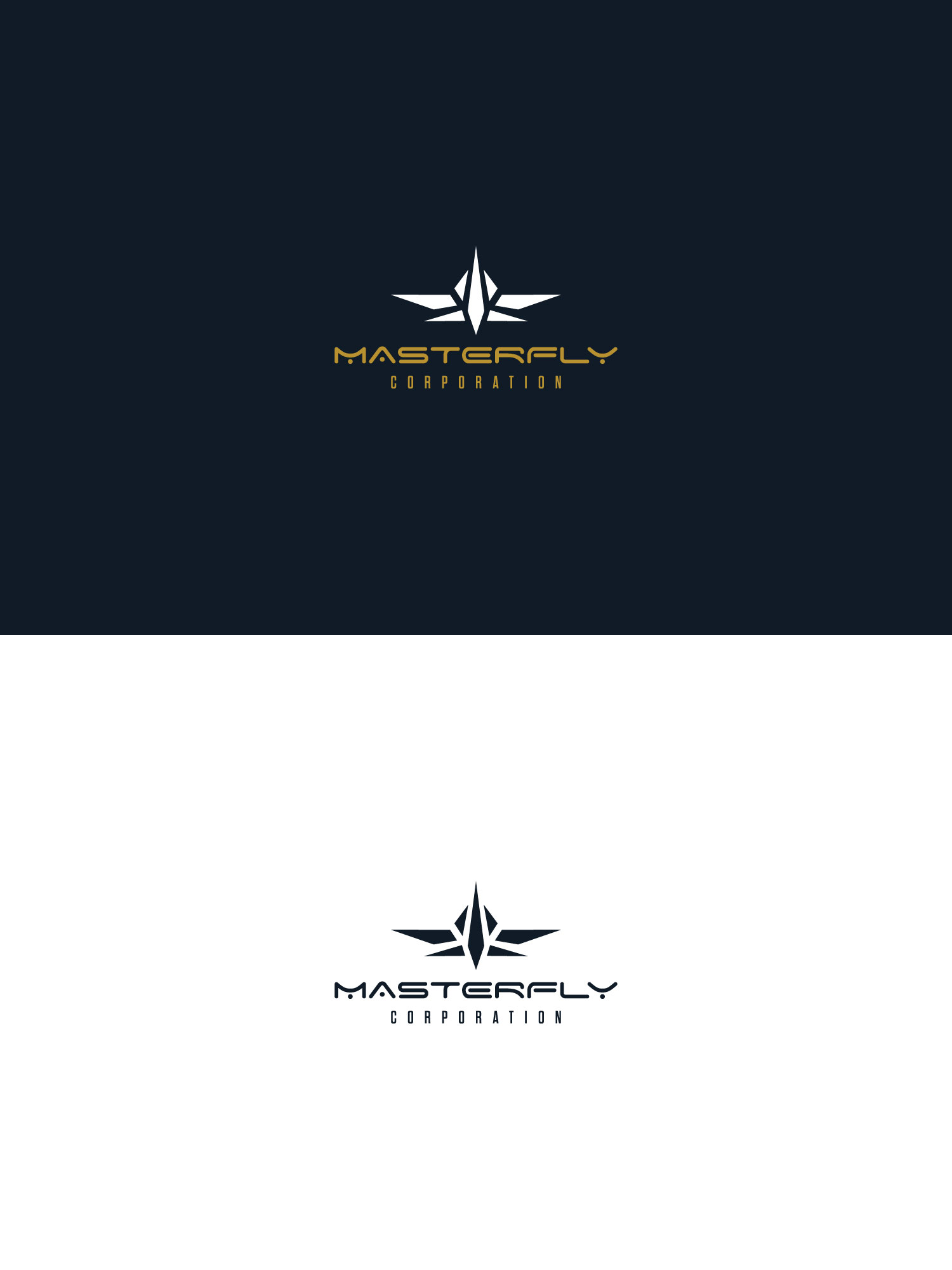 Logo Design by Haja_H2 for Masterfly Corporation | Design #26239226