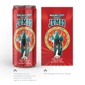 Label Design by Mariia V for Railway City Brewing Company | Design: #26259787