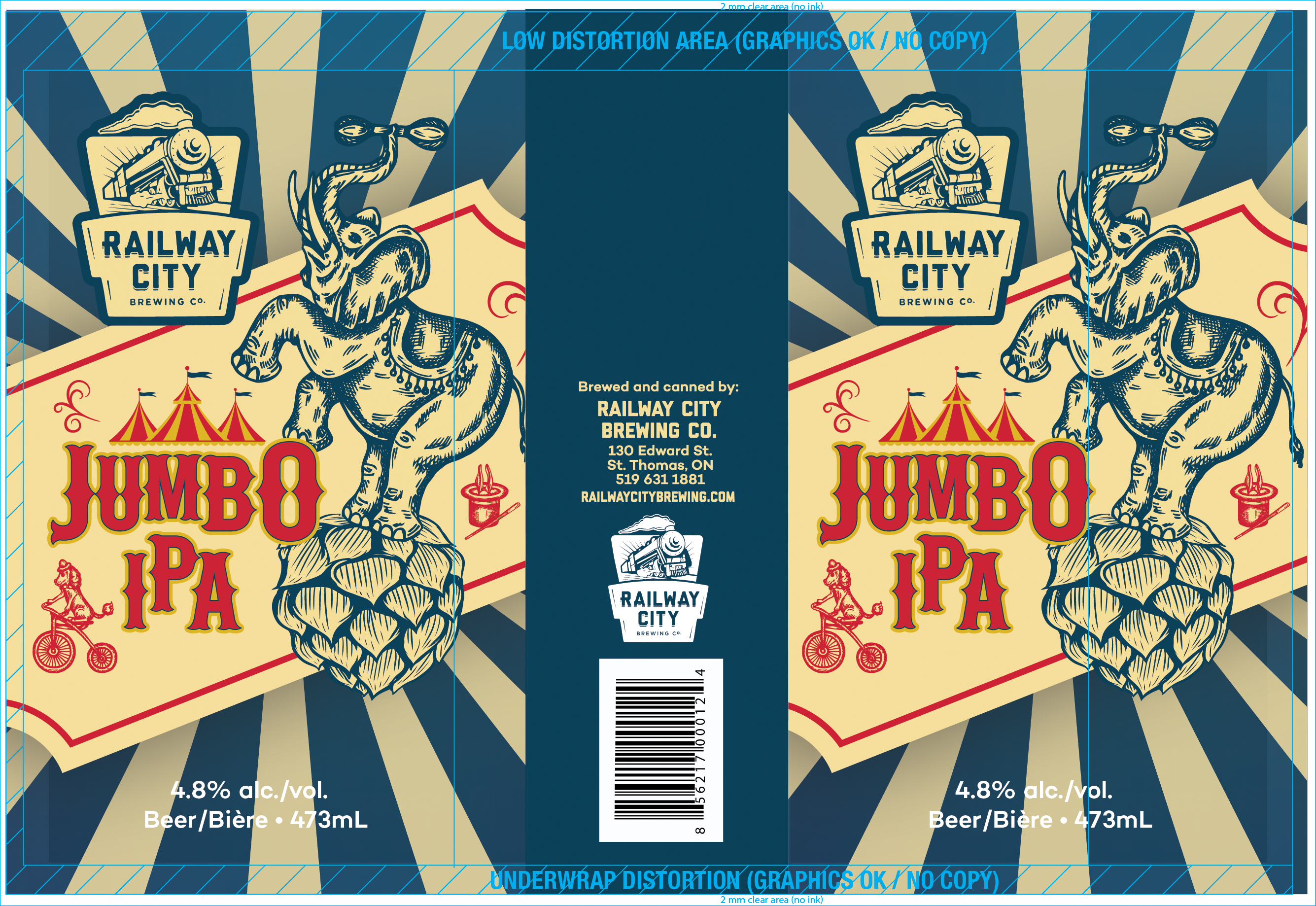 Label Design by slysession for Railway City Brewing Company | Design #26249198