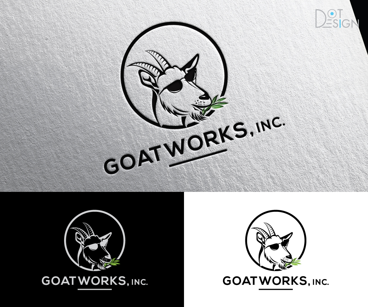 Logo Design by Dot Design 3 for Goatworks, Inc. | Design #26232743