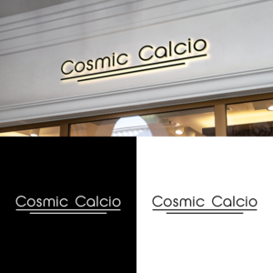 Cosmic Calcio | Logo Design by anak mama