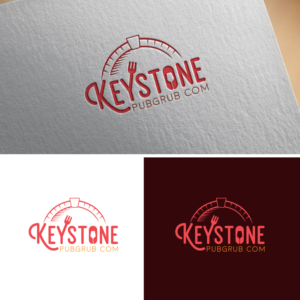KeystonePubGrub.com | Logo Design by FourtuneDesign