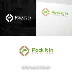 Pack It In Solutions | Logo Design by untung bertubi-tubi
