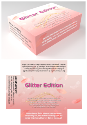 Packaging Design by sohel 14 for glitter edition | Design #26274895