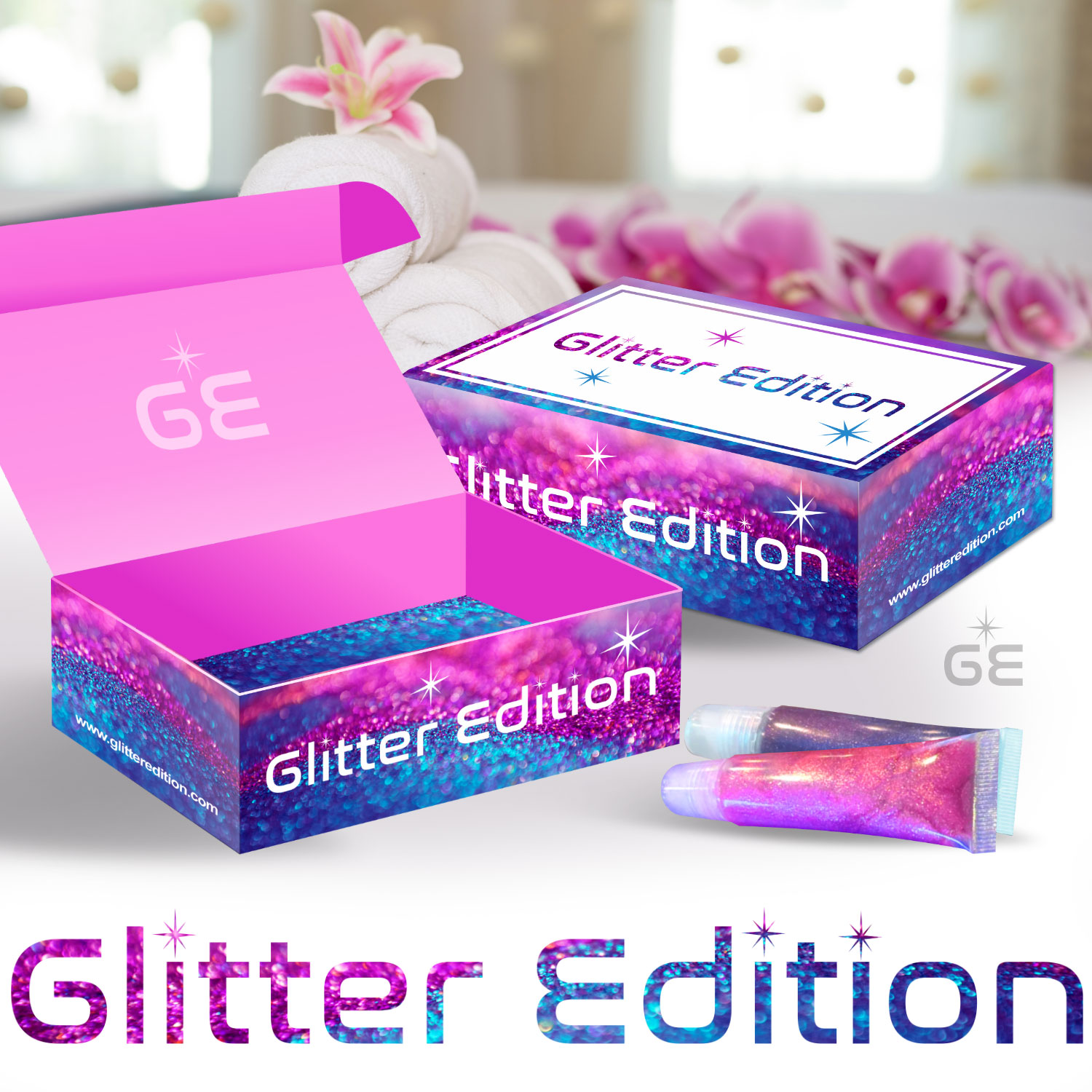 Packaging Design by Junbug for glitter edition | Design: #26285044