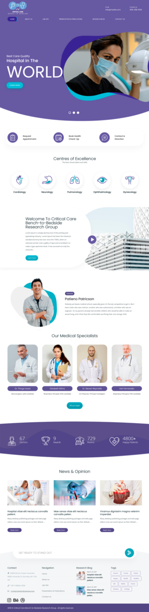 Web Design by Aware Designer for this project | Design #26230547