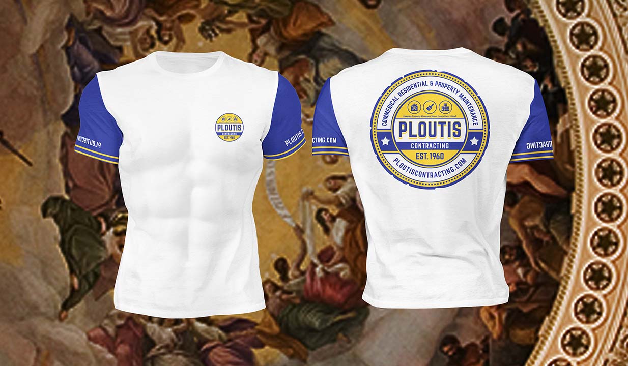 T-shirt Design by Yafi Mridha for ploutis contracting | Design #26231105