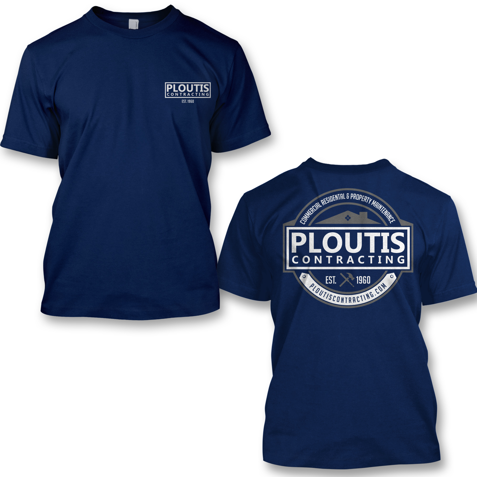 T-shirt Design by itarahma for ploutis contracting | Design #26243440