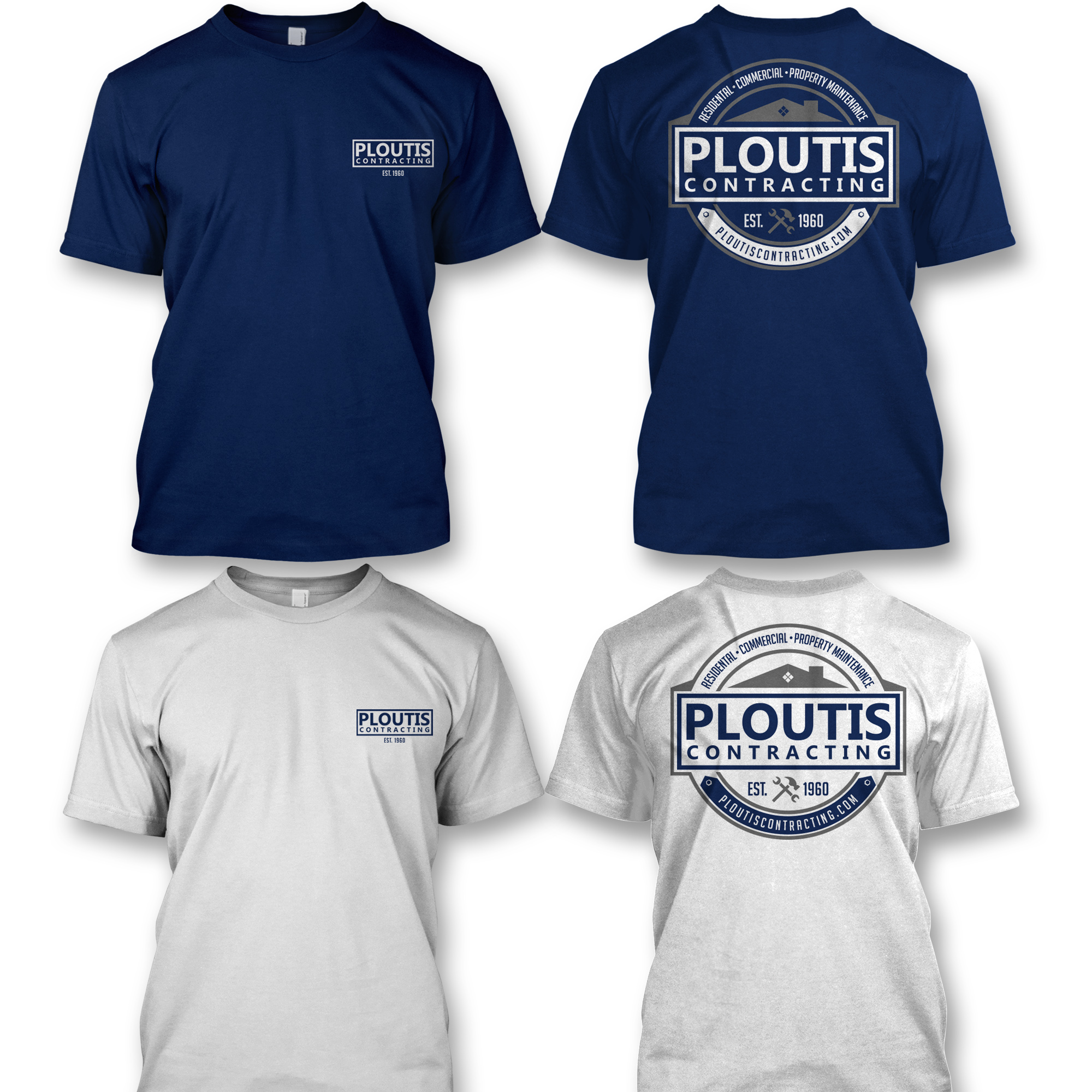 T-shirt Design by itarahma for ploutis contracting | Design #26244548