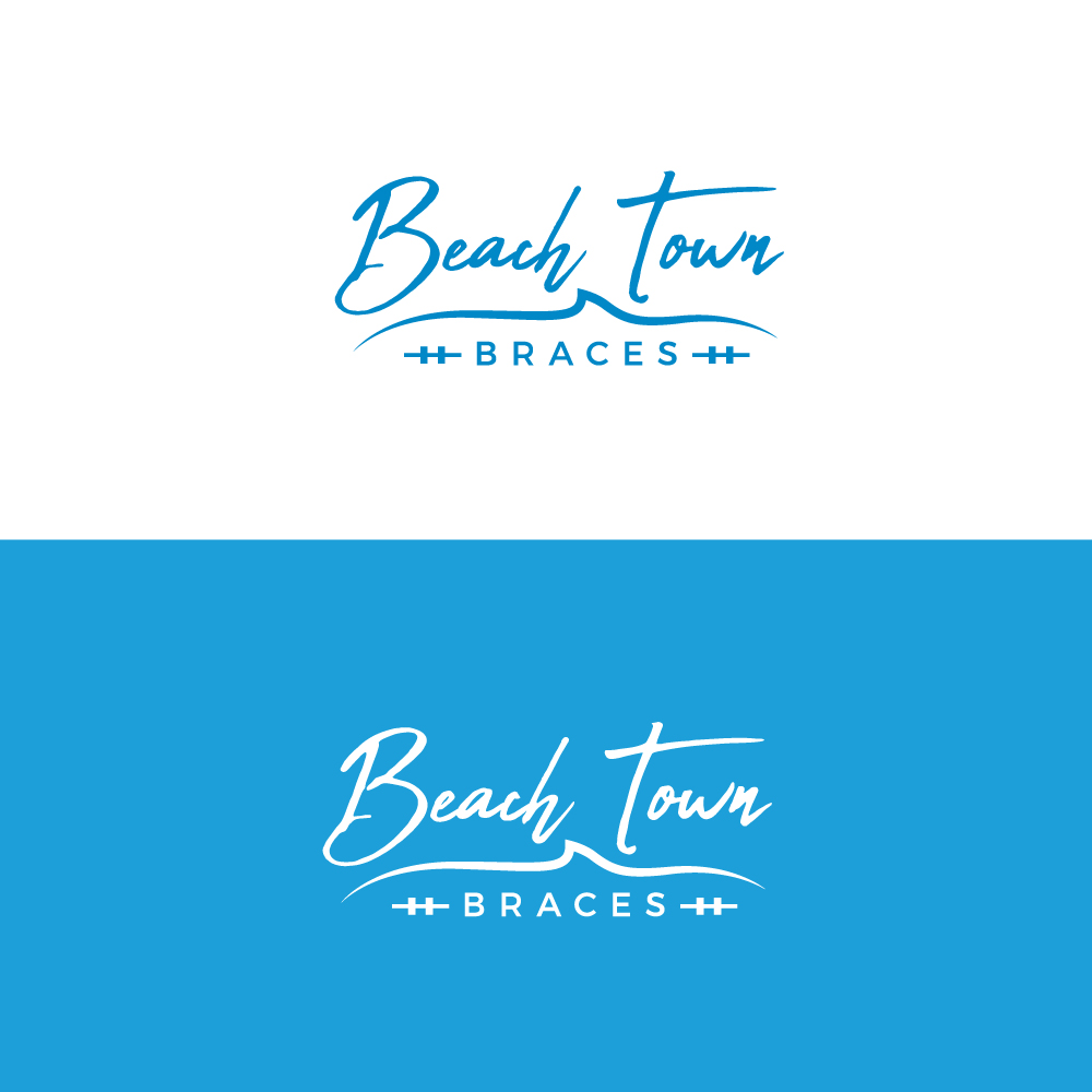 Logo Design by Sujit Banerjee for Beach Town Braces | Design #26235016