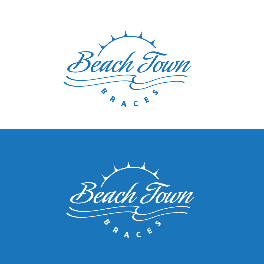 Logo Design by Sujit Banerjee for Beach Town Braces | Design #26235019