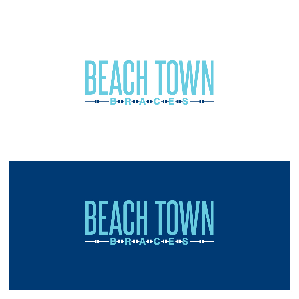 Logo Design by Sujit Banerjee for Beach Town Braces | Design #26235020