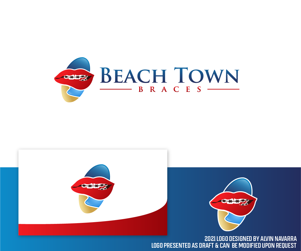Logo Design by alvinnavarra for Beach Town Braces | Design #26257522
