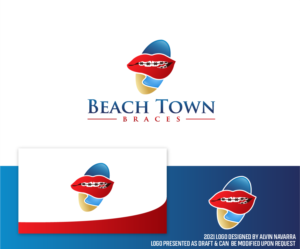 Logo Design by alvinnavarra for Beach Town Braces | Design: #26257530