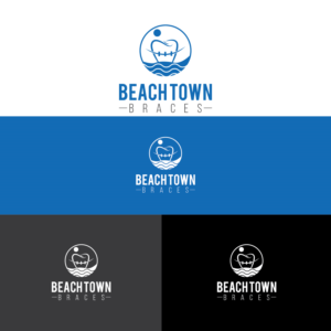 Logo Design by Maxo-Biz for Beach Town Braces | Design: #26235291
