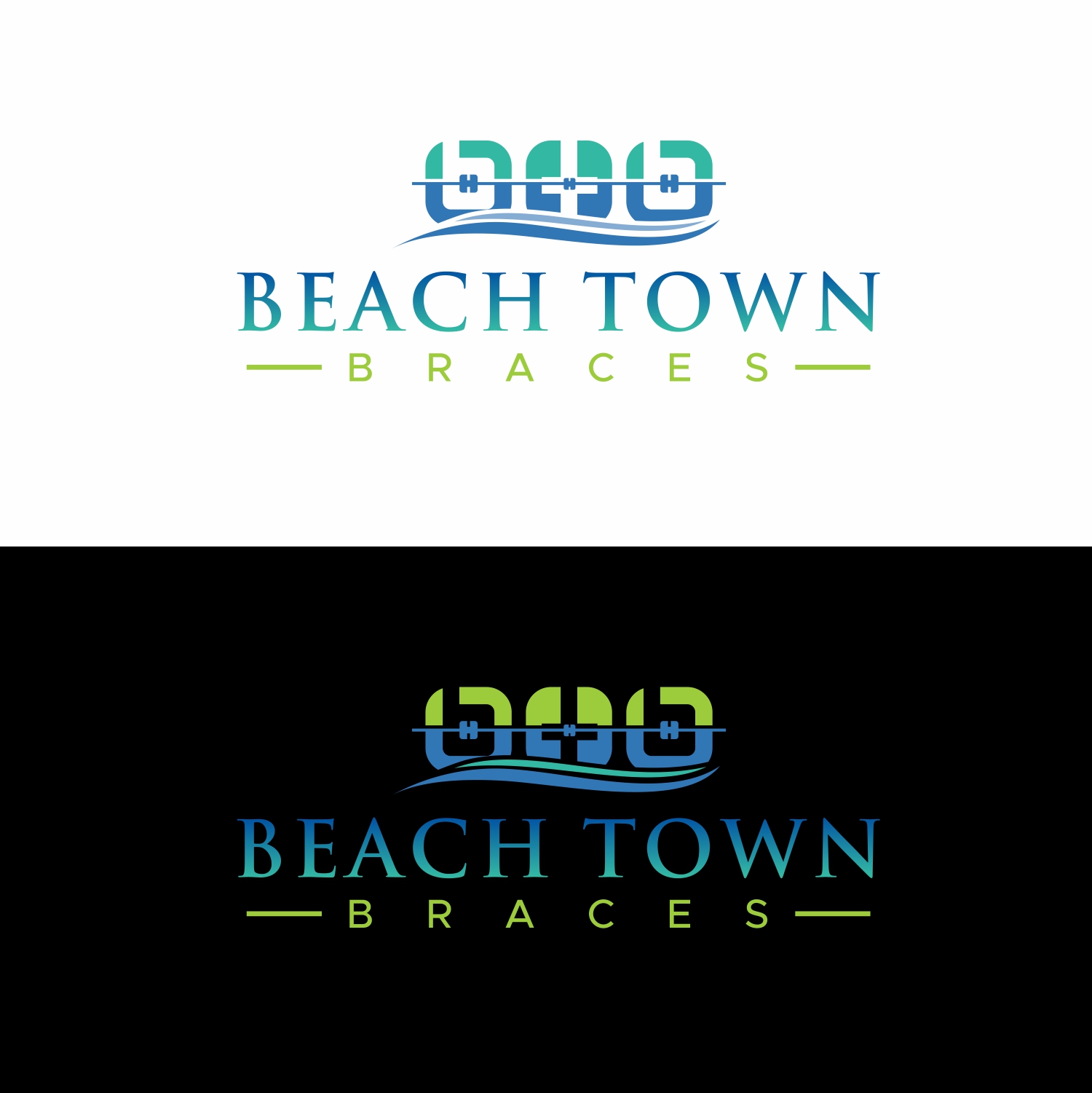 Logo-Design von Kelvin-Kranj für Beach Town Braces | Design #26274104