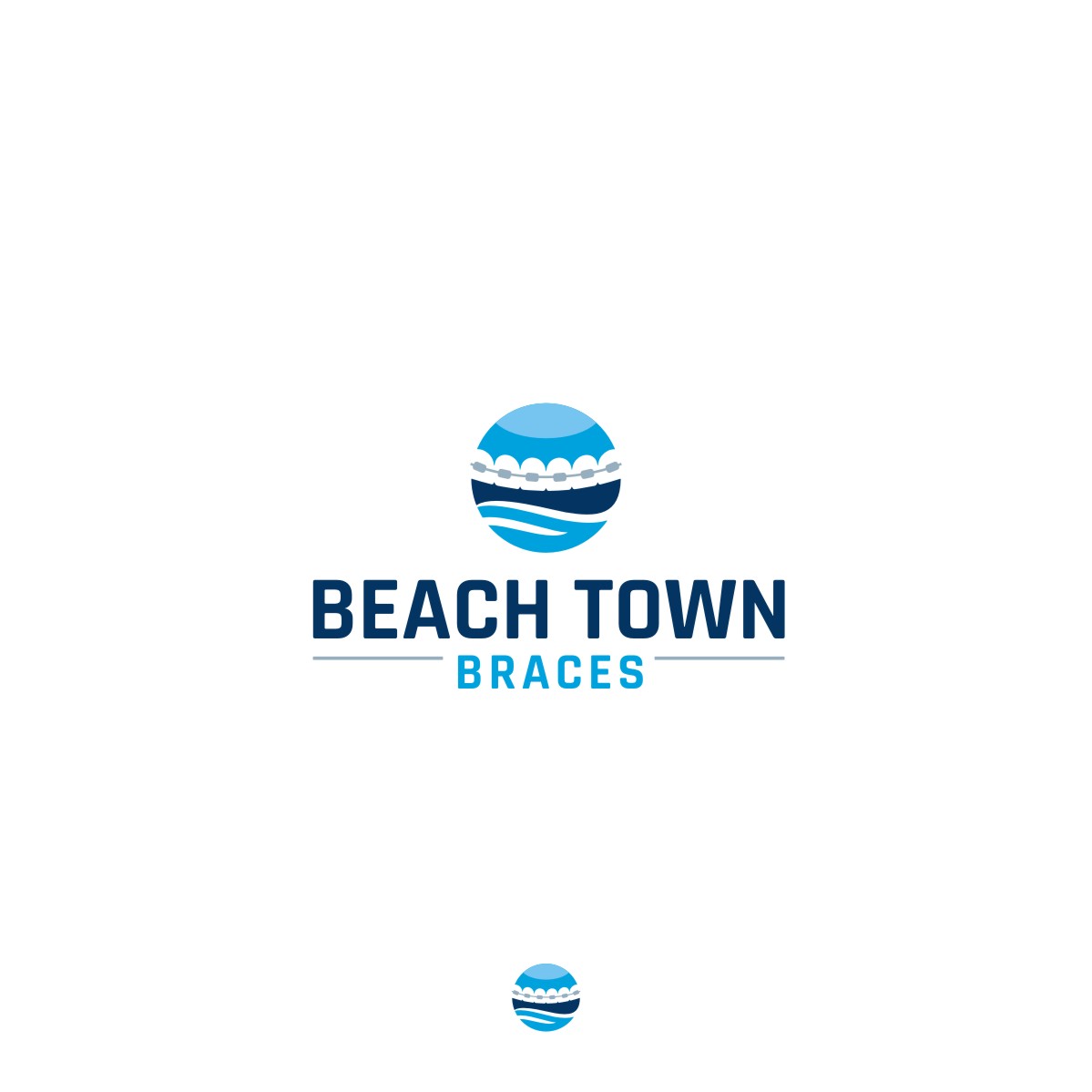 Logo Design by Ashani Bhattacharya for Beach Town Braces | Design #26234220