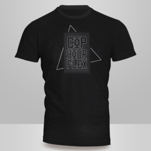 “Cop Your Flex” T-shirt design | Diseño de Camiseta por Kero