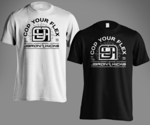 “Cop Your Flex” T-shirt design | Diseño de Camiseta por Andi Yan
