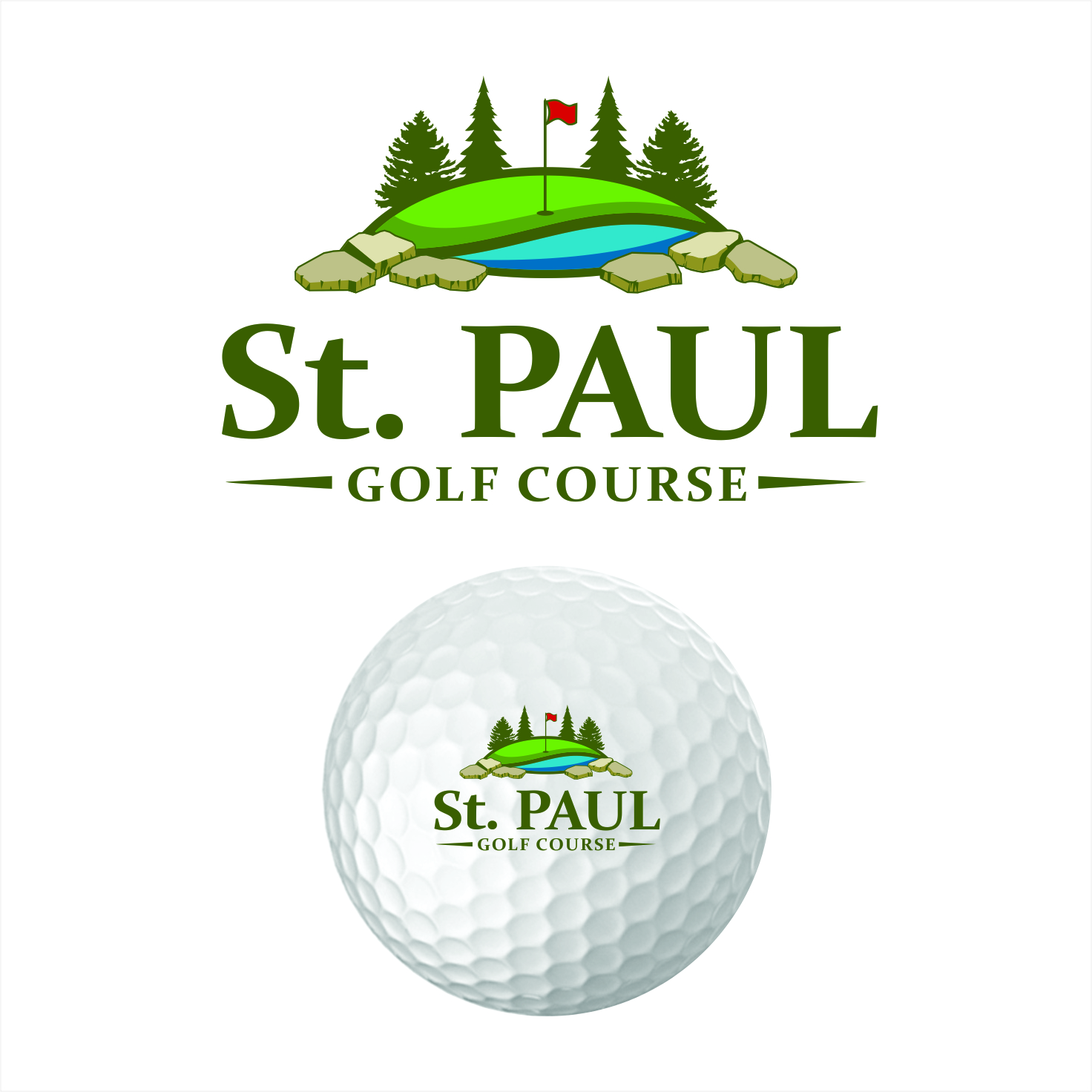 Diseño de Logo por JohnnyMacK para St. Paul Golf Course | Diseño #26283838
