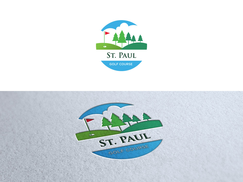 Logo Design by Lee Xian for St. Paul Golf Course | Design #26285761