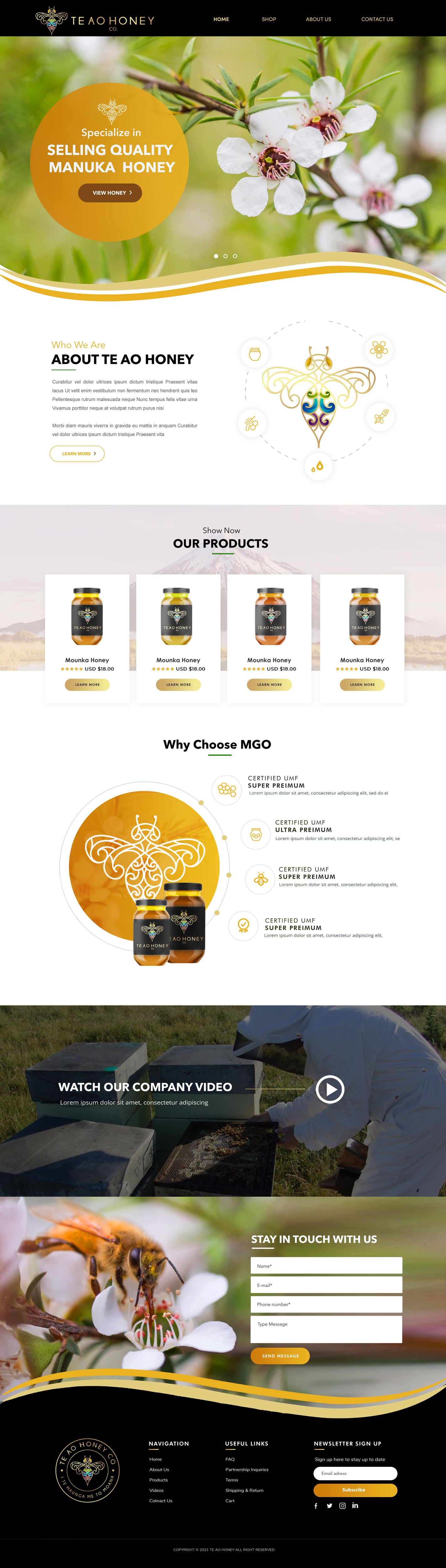 Web Design by Blue Sparrow for this project | Design #26243173