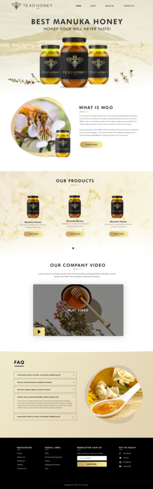 Web Design par Blue Sparrow pour ce projet | Design : #26243174