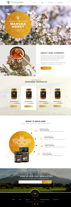 Web Design par Blue Sparrow pour ce projet | Design : #26243178