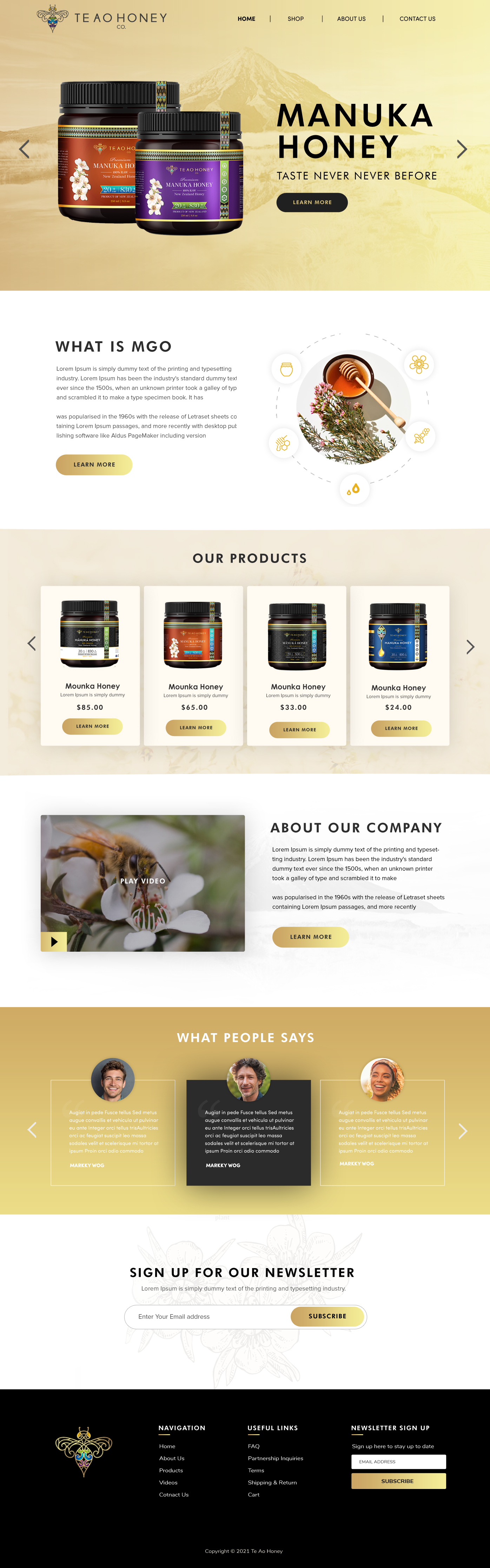 Web Design by Blue Sparrow for this project | Design #26250461
