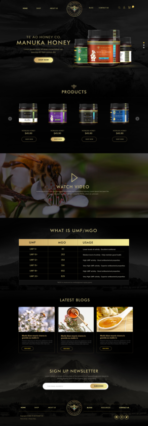 Web Design by Blue Sparrow for this project | Design: #26251432