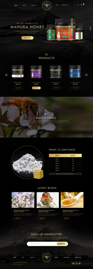 Web Design by Blue Sparrow for this project | Design: #26251433