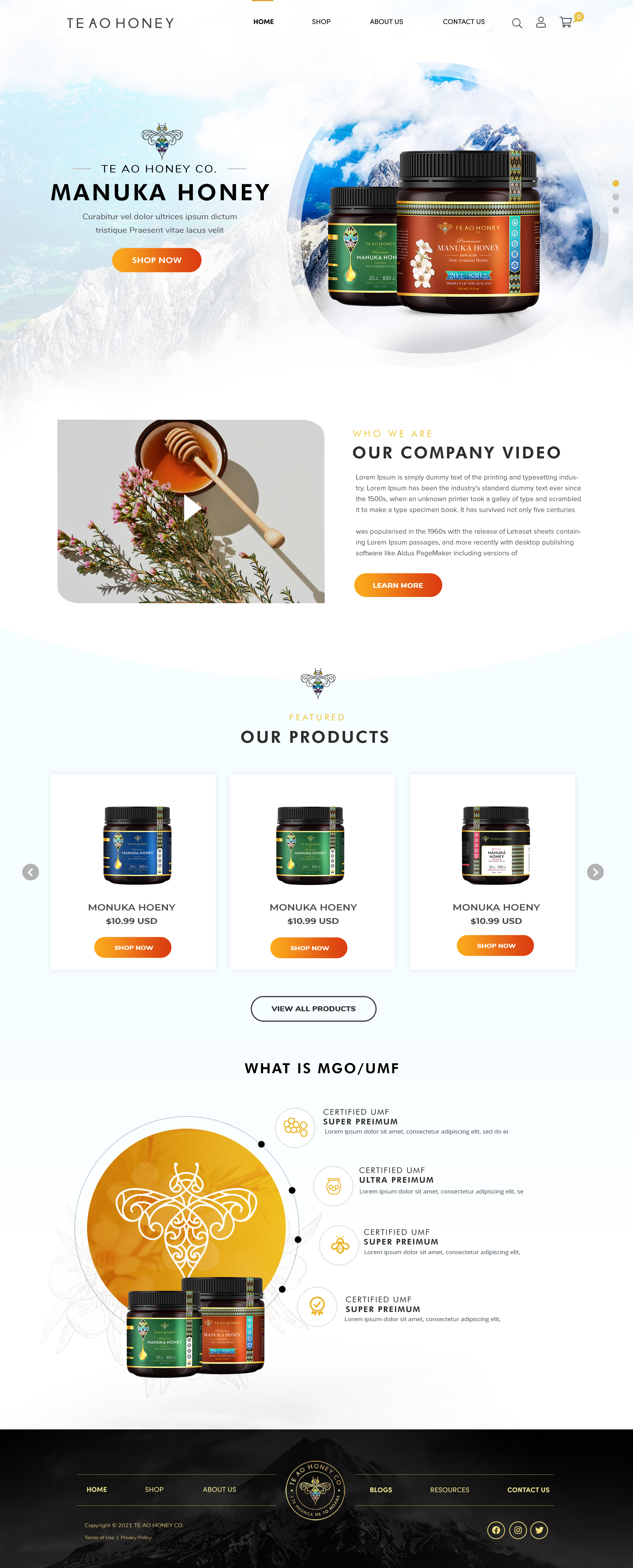 Web Design by Blue Sparrow for this project | Design #26274489