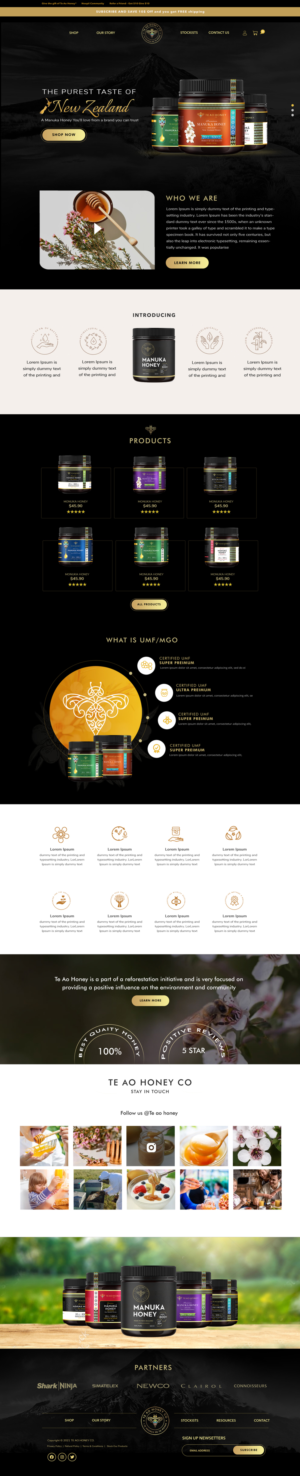 Web Design by Blue Sparrow for this project | Design: #26296387