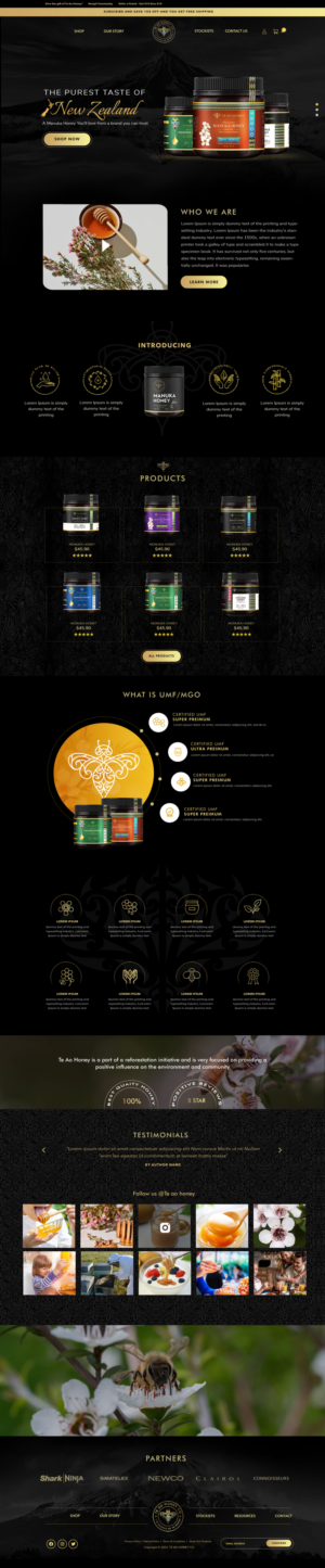 Web Design by Blue Sparrow for this project | Design: #26368578
