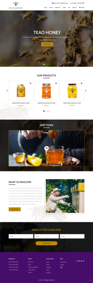 Web Design by pb for this project | Design: #26236467