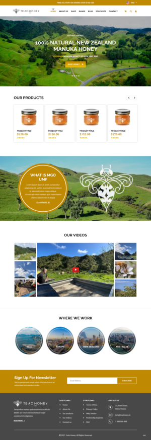 Web Design by pb for this project | Design: #26236471