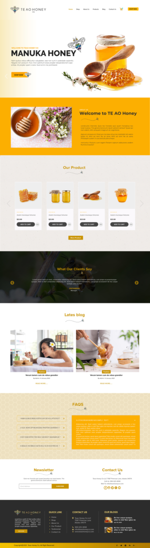 Web Design par chandrayaan.creative pour ce projet | Design : #26247663