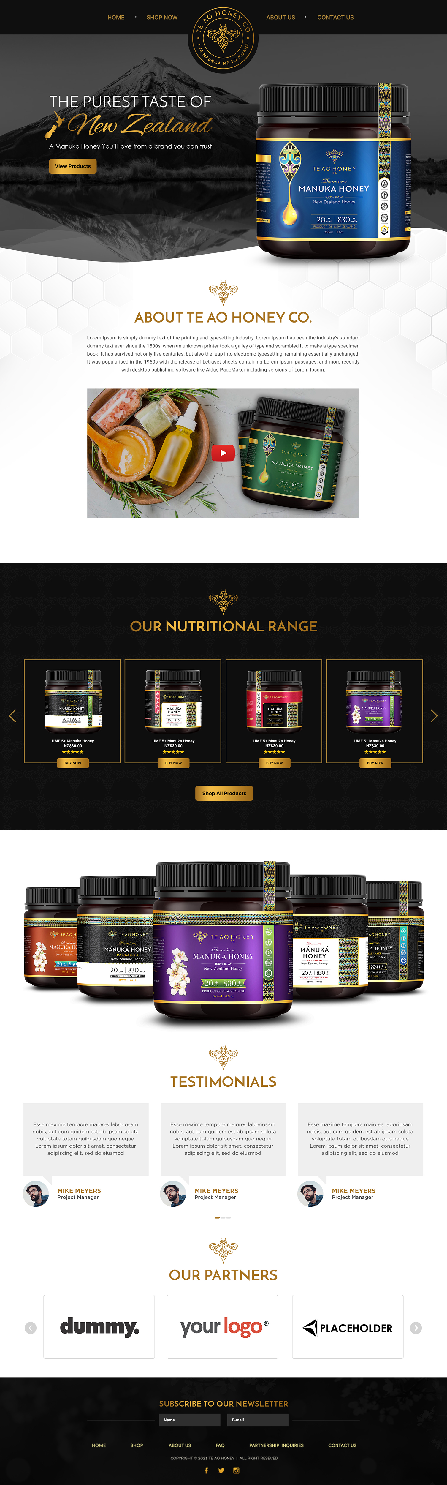 Web Design by SAI DESIGNS for this project | Design #26273939
