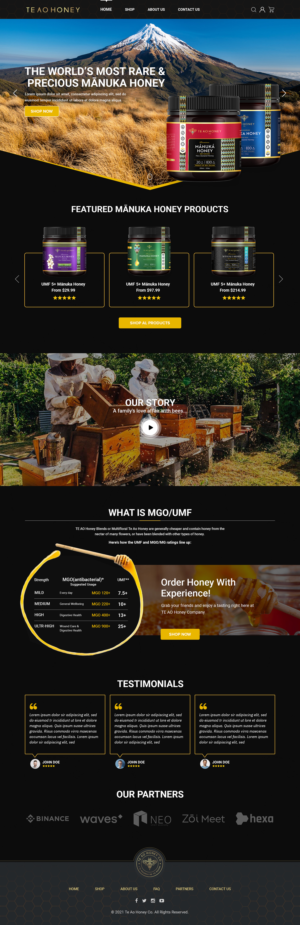 Web Design par Titan Eagle pour ce projet | Design : #26252680