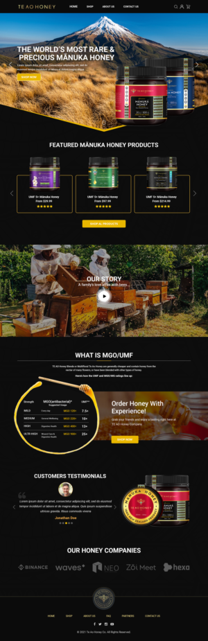 Web Design par Titan Eagle pour ce projet | Design : #26260737