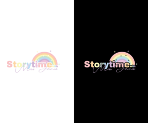 Storytime with Miss Jamie | Logo Design by uitaki