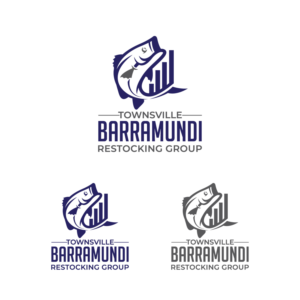Townsville Barramundi Restocking Group | Logo Design by Graphic Bricks
