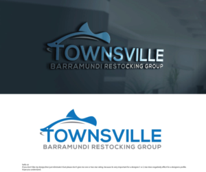 Townsville Barramundi Restocking Group | Logo Design by sekanul