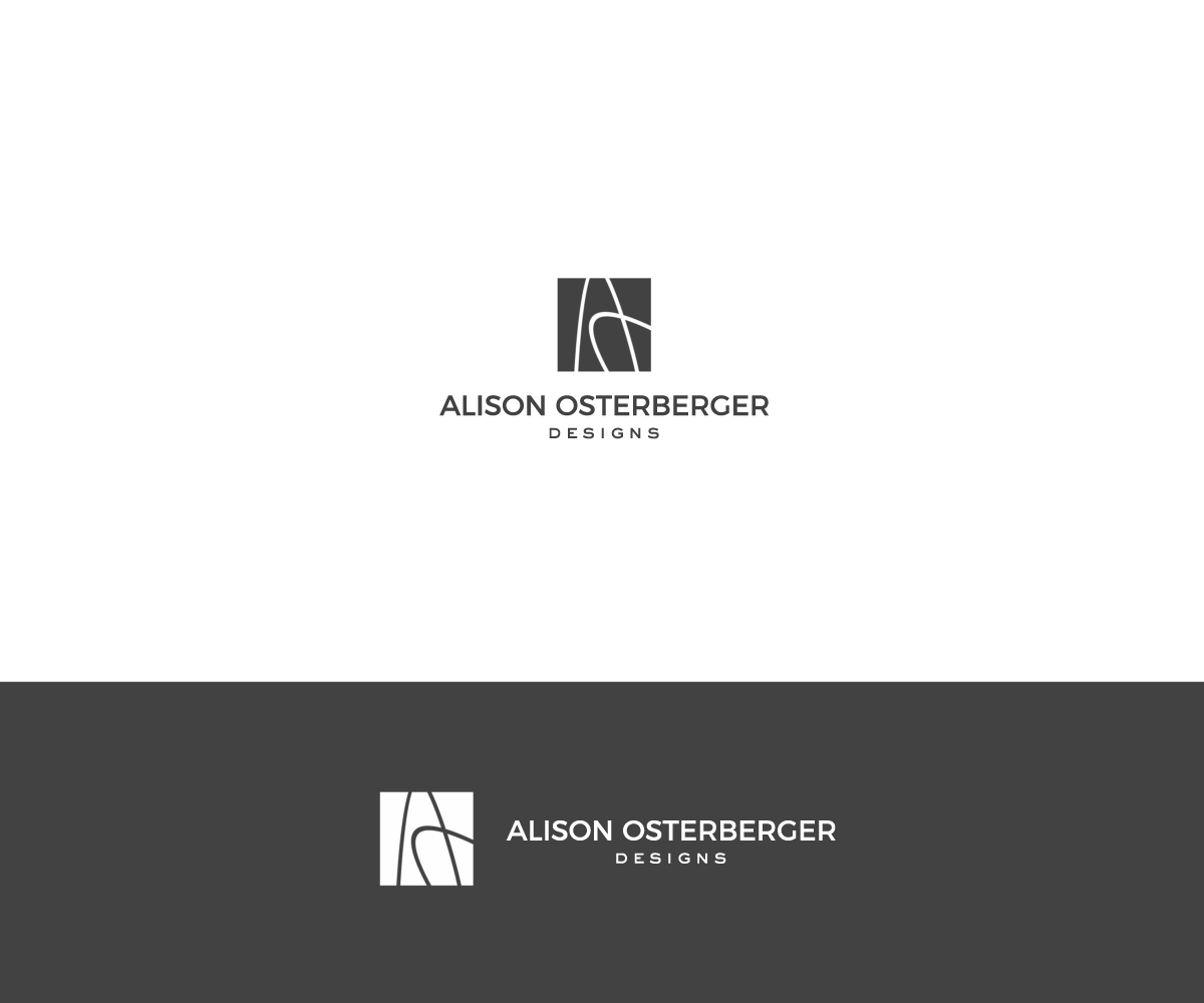 Logo-Design von the.x für Alison Osterberger Designs | Design #26231501