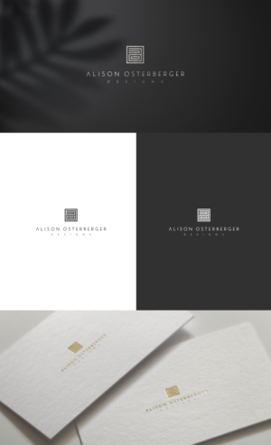 Design de Logo par GLDesigns pour Alison Osterberger Designs | Design : #26237987