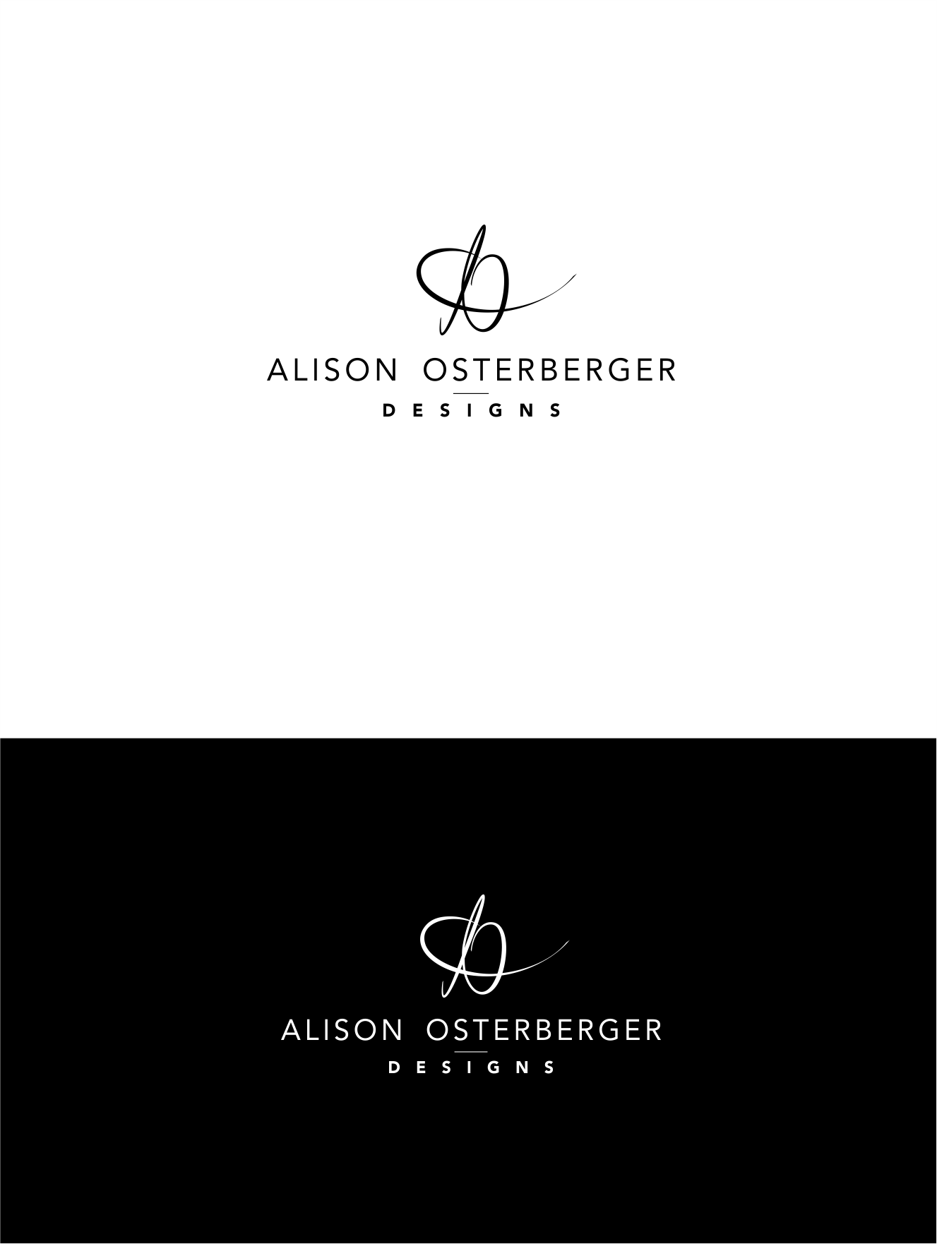Logo Design by *mary for Alison Osterberger Designs | Design #26255237