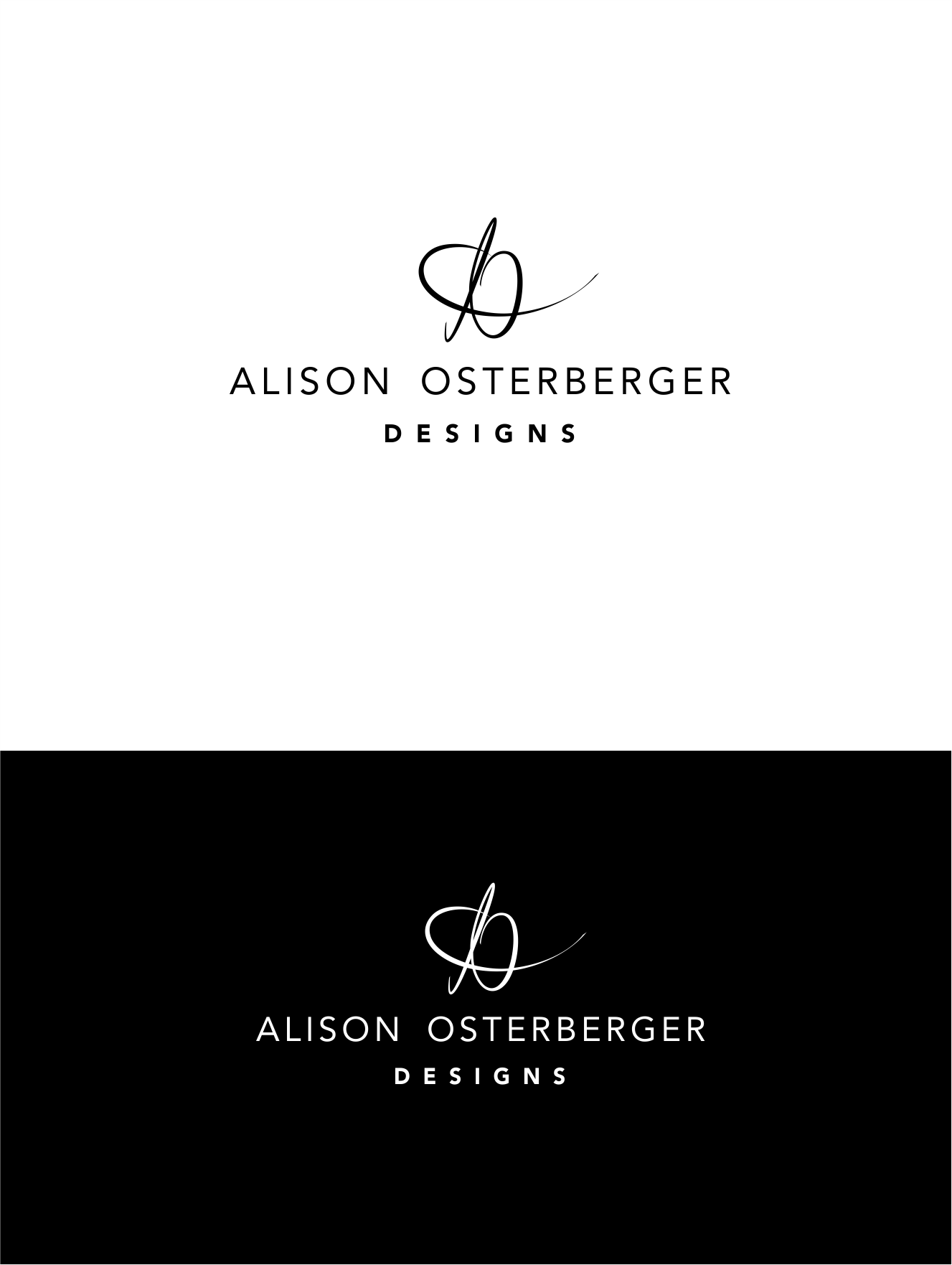 Logo Design by *mary for Alison Osterberger Designs | Design #26255238