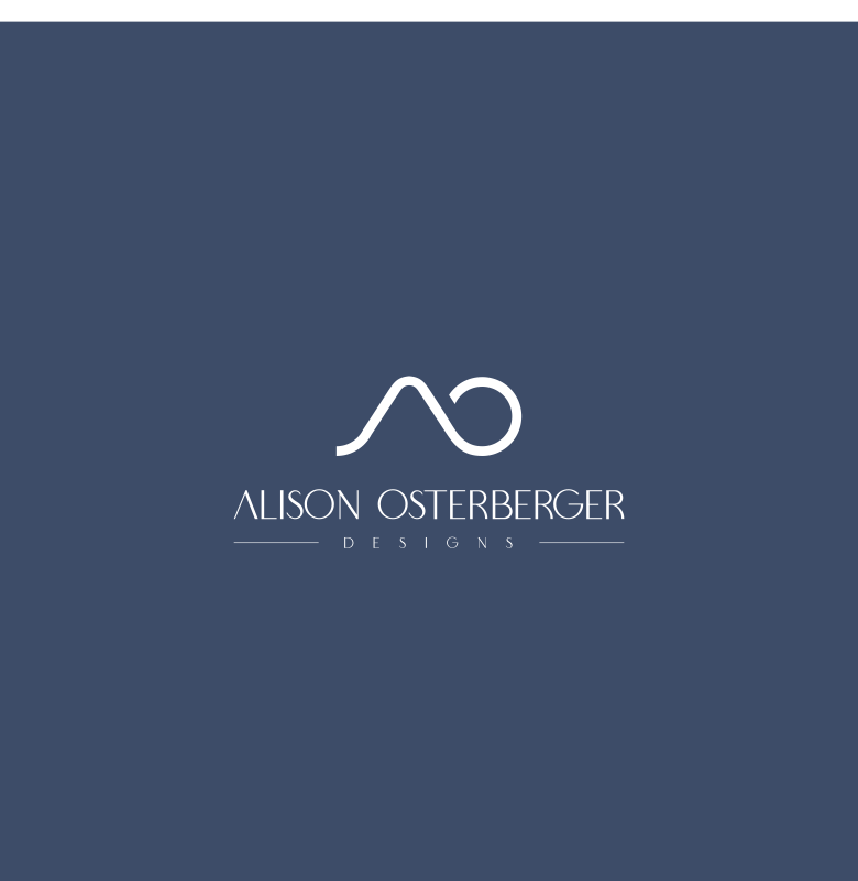 Logo Design by DoMadic for Alison Osterberger Designs | Design #26236344