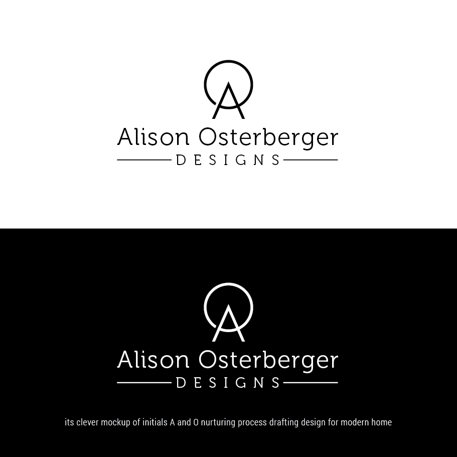 Logo Design by nandkumar for Alison Osterberger Designs | Design #26232567